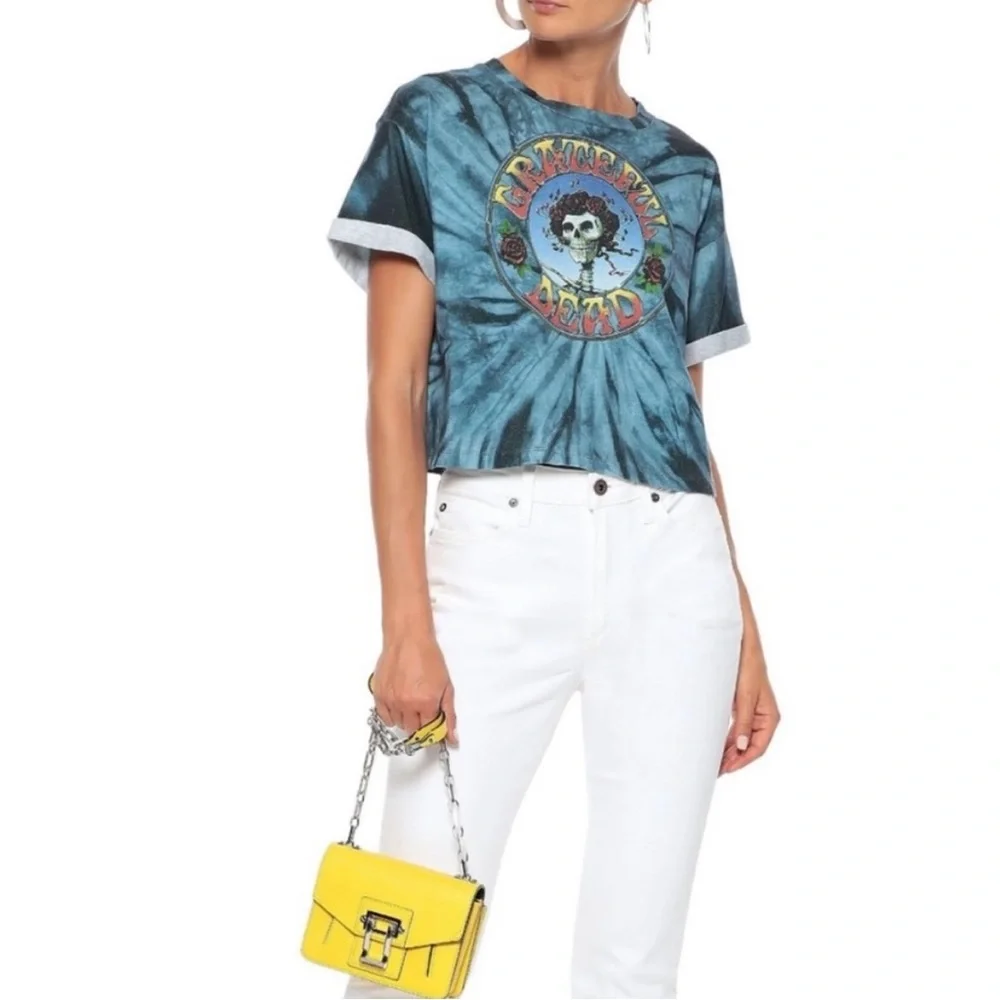 Alice + Oliva Grateful Dead Crop Top Size Small - Picture 1 of 3